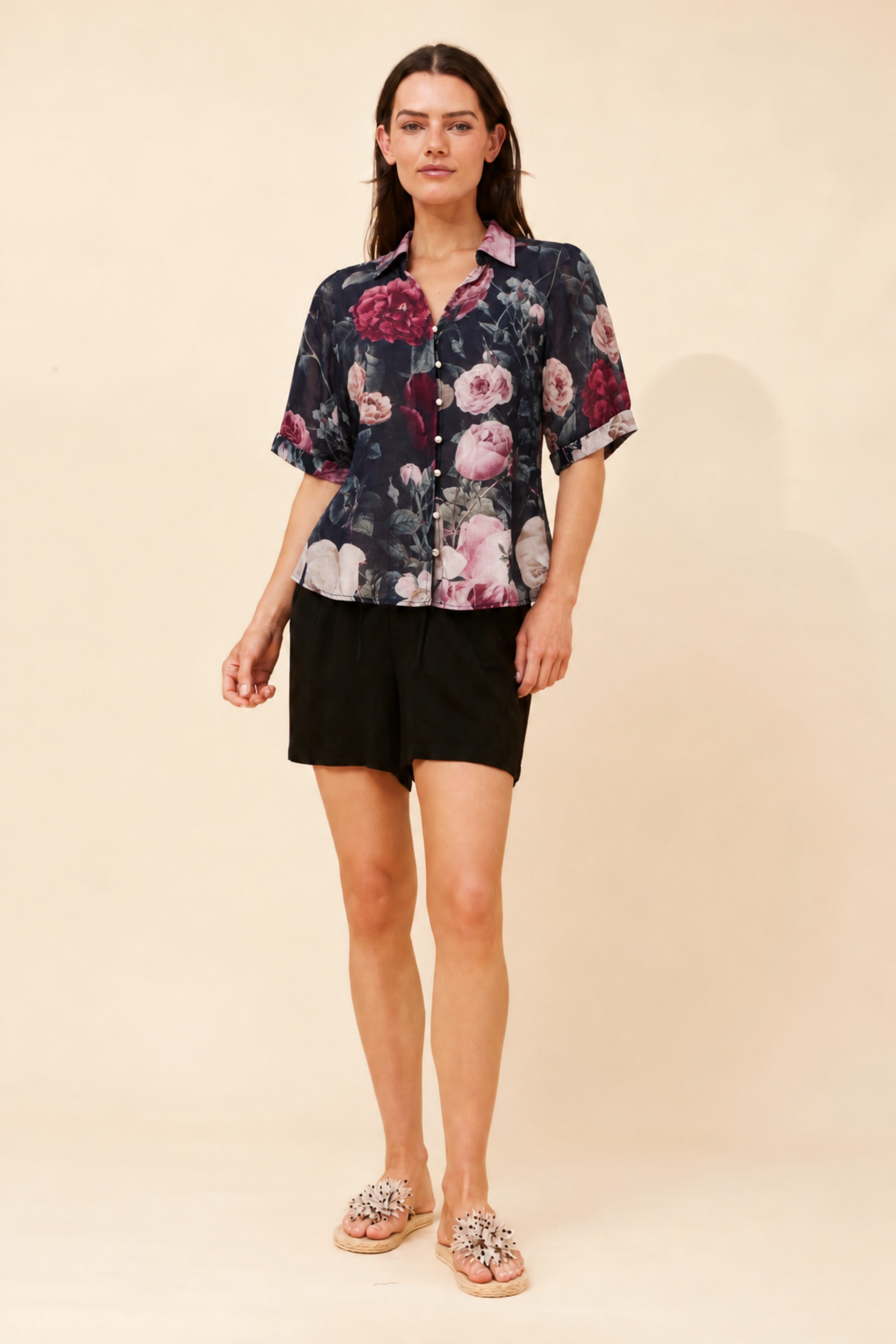 ZENAIDA FLORAL SHIRT