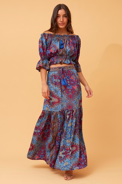 ZENI PAISLEY BOHO SET