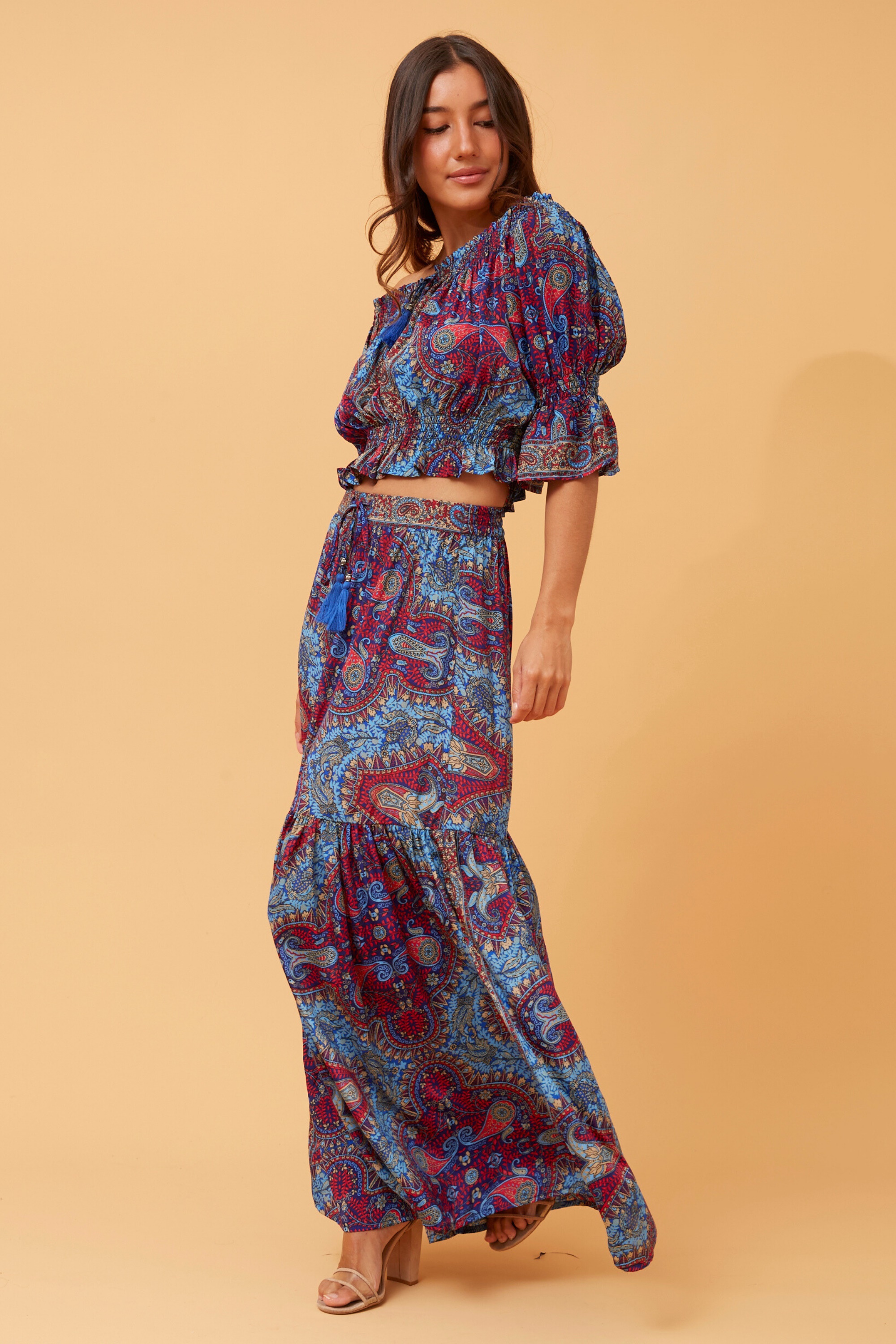 ZENI PAISLEY BOHO SET