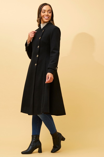 ZENITH BUTTON CLOSURE COAT