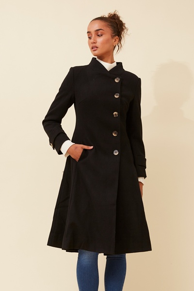 ZENITH FIT AND FLARE COAT
