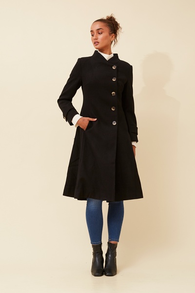 ZENITH FIT AND FLARE COAT