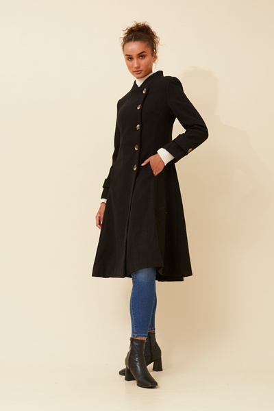 ZENITH FIT AND FLARE COAT