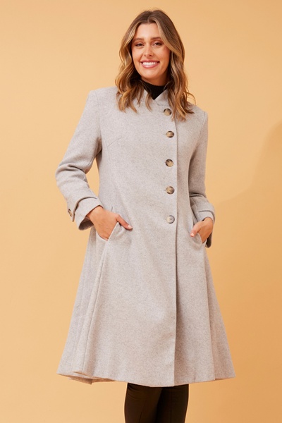 ZENITH FIT AND FLARE COAT
