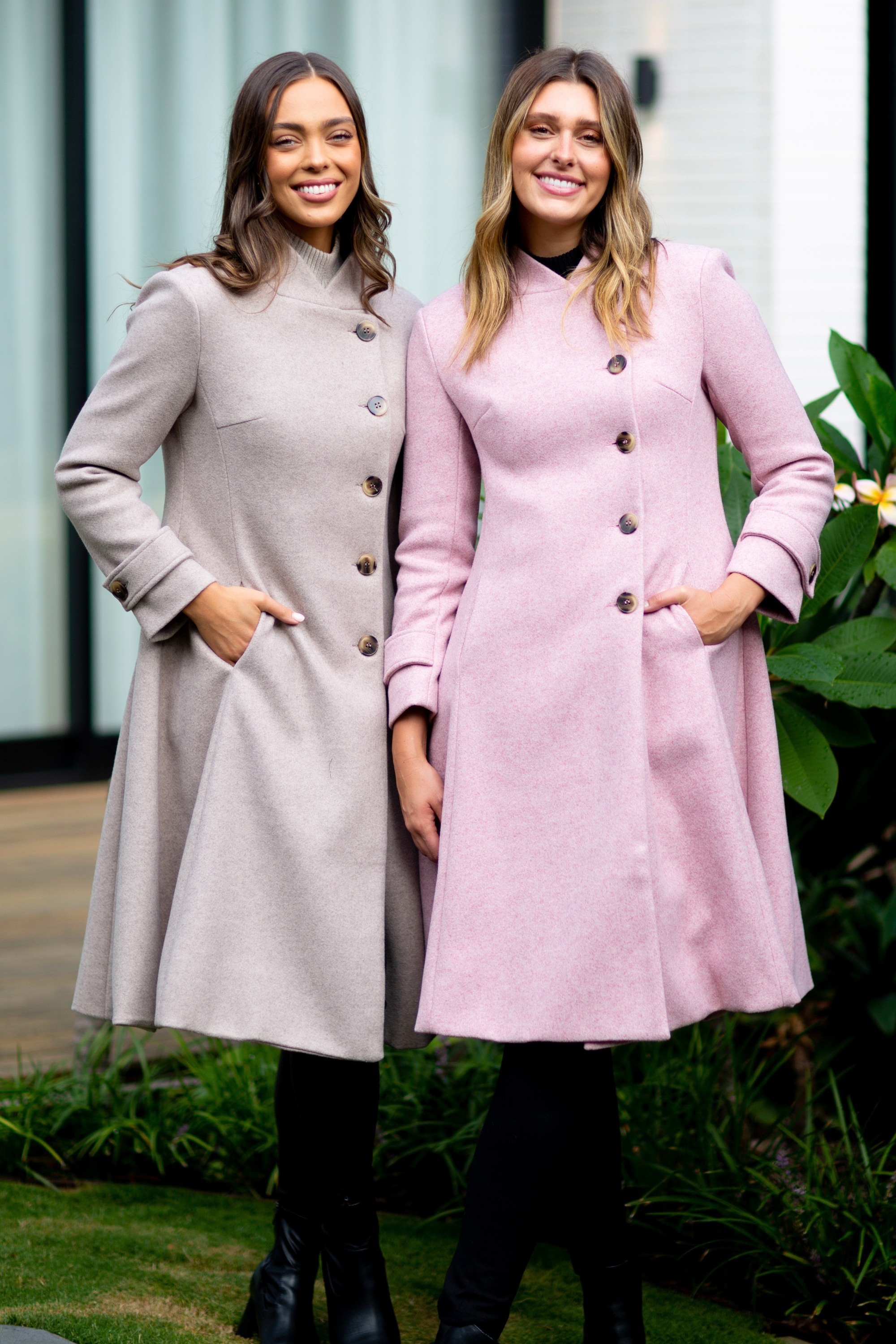 ZENITH FIT AND FLARE COAT