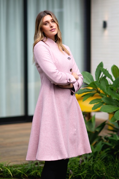 ZENITH FIT AND FLARE COAT