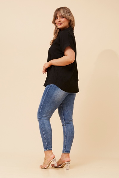 ZIPPORAH SHORT SLEEVES TOP