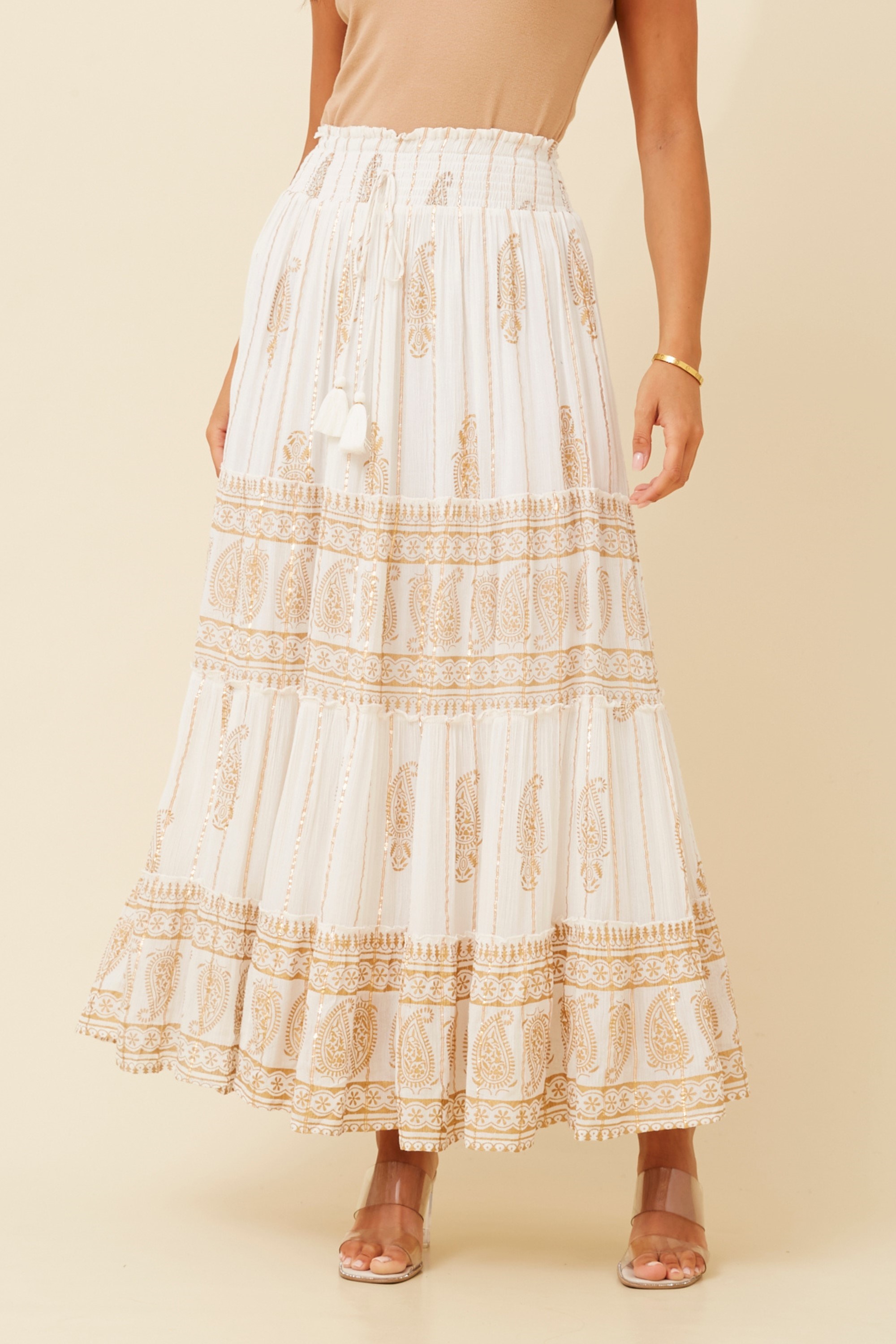 ZOELLA BOHO MAXI SKIRT