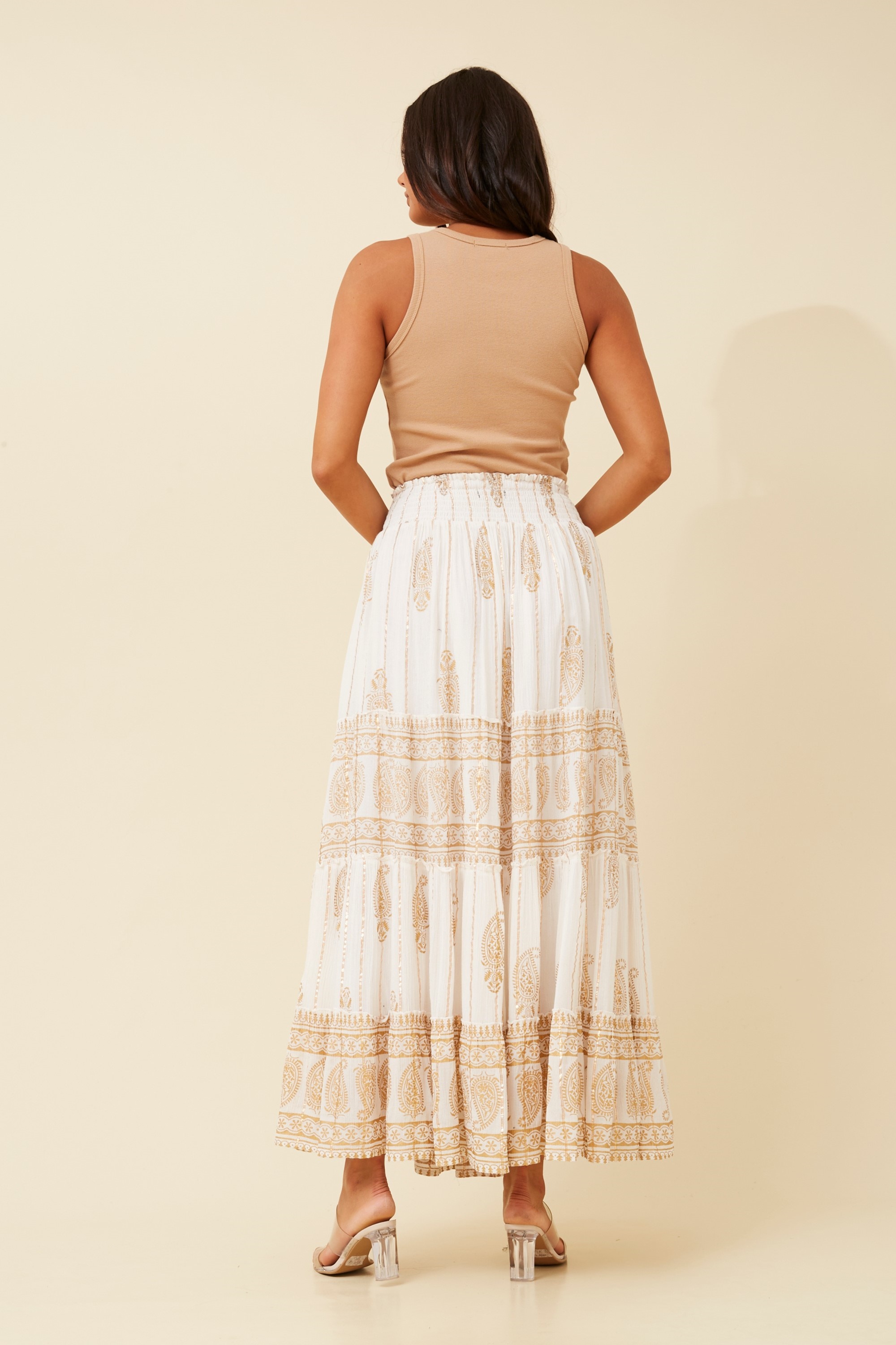 ZOELLA BOHO MAXI SKIRT