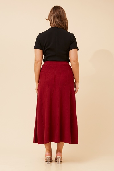 ZORI A-LINE KNIT MAXI SKIRT