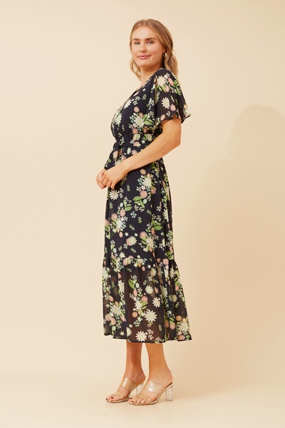 ZURIELLE FLORAL MAXI DRESS