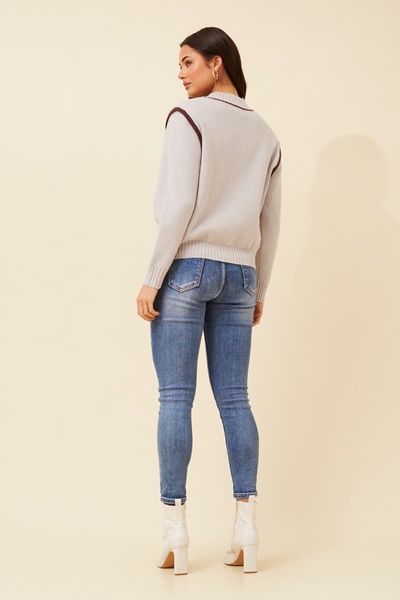 ZYAIRE KNIT PULLOVER